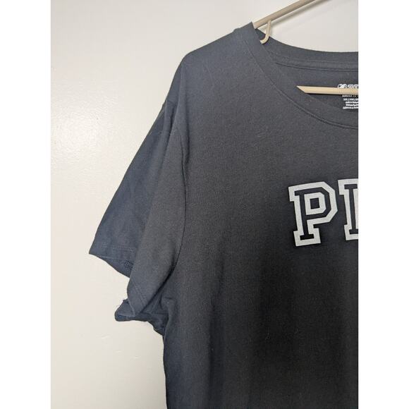 Pink Brand Cap Sleeve Black T-Shirt Women’s Size XXL - Picture 4 of 8